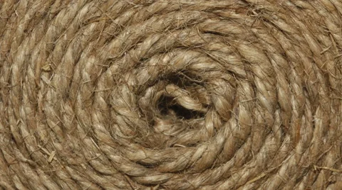 Radial background,rotates a coil of rope.Loop.Time Lapse 스톡 동영상 53267062