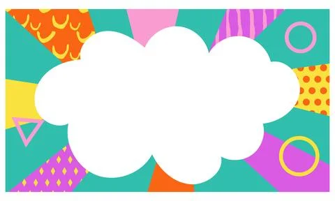 Radial beam stripes title vector abstract background. Comic page layout with Stock Illustration