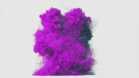 Radial Blue Fire Burst With Hole Center on Transparent Background Stock Footage 313994437