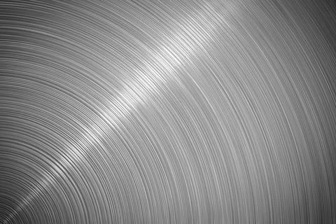 Radial Brushed Metal Texture Illustrazione stock