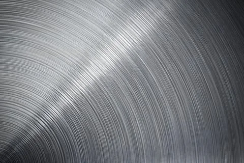 Radial Brushed Metal Texture Illustrazione stock