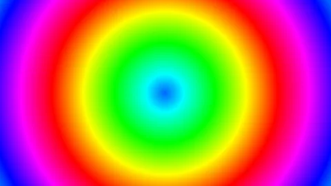 Radial colorful background seamless loop Stock Footage 123384440