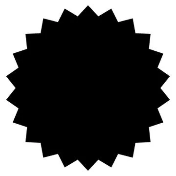 Radial element(s)  Monochrome, black and white abstract shapes Stock Illustration