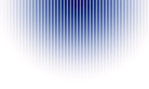 Radial gradient illusion with soft vertical ripple and translucent depth Stock Illustration