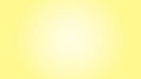 Radial gradient smooth vector background. Yellow and white color Stock Illustration
