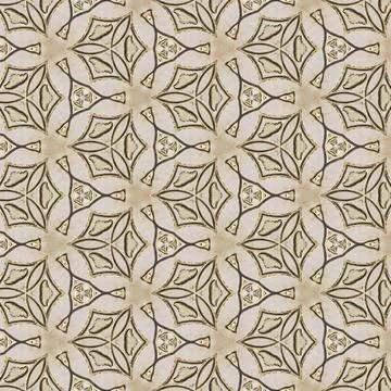 Radial Hexagonal Grid Modern Geometric Pattern | Vector2025-061dvm Stock Illustration