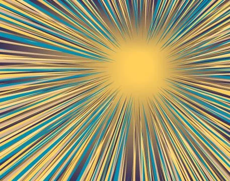 Radial Stock-Illustration