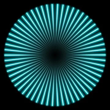 Radial illustration Stock Illustration