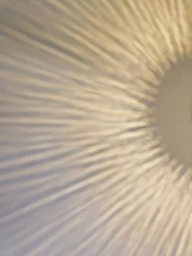Radial Light Projection Pattern On Rough White Wall Surface Stock Photos