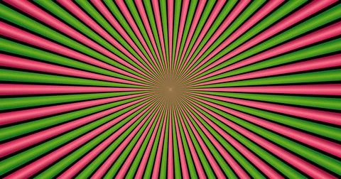 Radial Light Rays and Vibrant Geometric Pattern イラスト素材