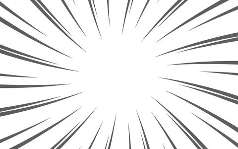 Radial line background for comic books. Manga speed frame, superhero action.. 스톡 일러스트