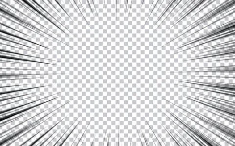 Radial line background for comic books. Manga speed frame, superhero action.. 스톡 일러스트