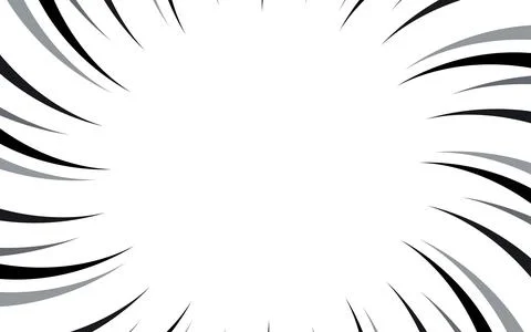 Radial lines background for comic books. Manga speed frame, explosion backg.. Stock Illustration