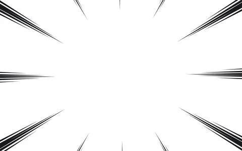 Radial lines background for comic books. Manga speed frame, explosion backg.. 스톡 일러스트