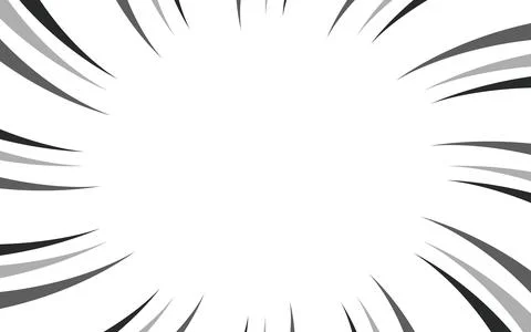 Radial lines background for comic books. Manga speed frame, superhero actio.. Stock Illustration