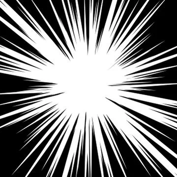 Radial lines for comic book vector explosion texture design イラスト素材
