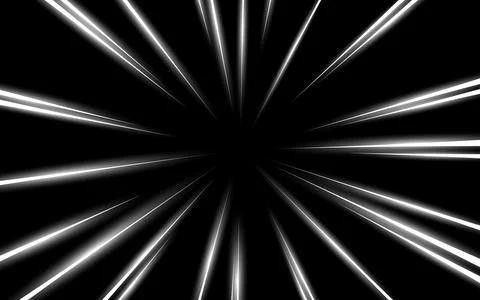 Radial lines in comics. Comic background with lines of motion and speed. Ve.. Stockillustratie