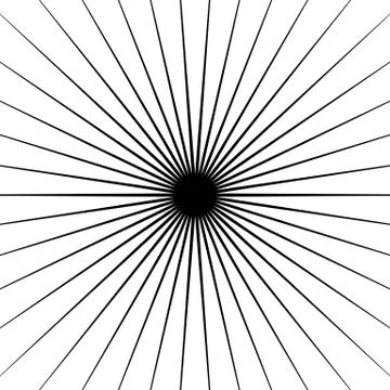 Radial lines element. Geometric background, pattern with circular converging  스톡 일러스트