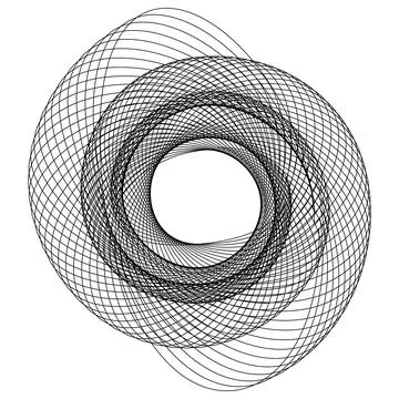 Radial lines in spiral form for comic books. Vector illustration. Stock-Illustration