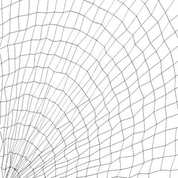 Radial mesh - vector illustration Stock Illustration