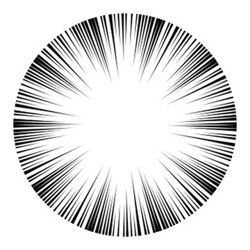 Radial motion lines background texture abstract pattern design Stock Illustration