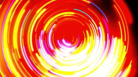 Radial neon lines 스톡 일러스트