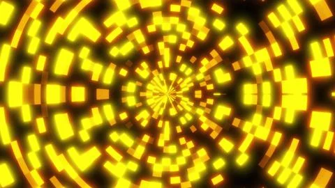 Radial neon technology Stock Illustration