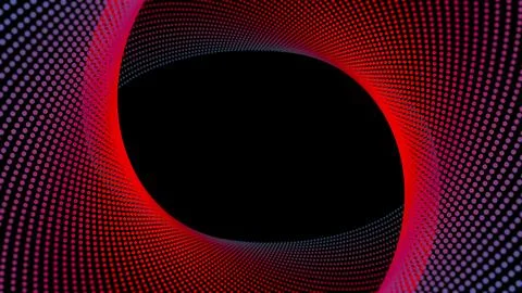 Radial particles Stock Illustration