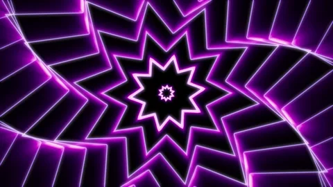 Radial pattern of abstract futuristic waves. Pink color Backdrop 動画素材 270372801