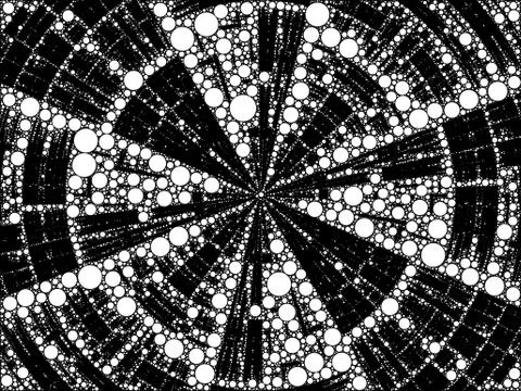 Radial pattern 스톡 일러스트