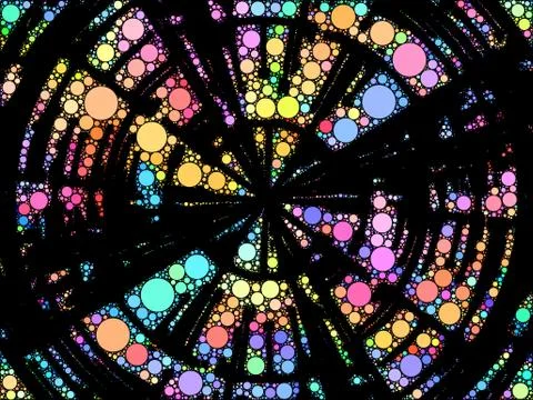 Radial pattern Stock Illustration