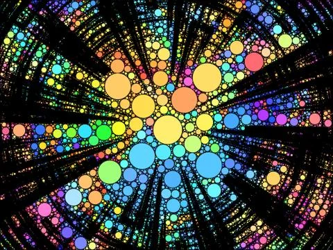 Radial pattern 库存插图