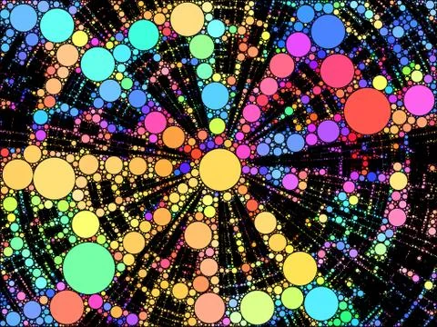 Radial pattern 스톡 일러스트