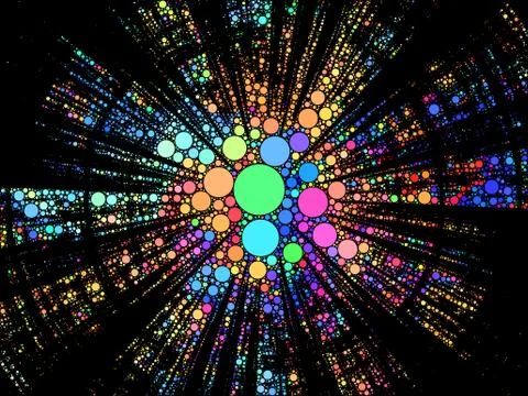 Radial pattern 库存插图