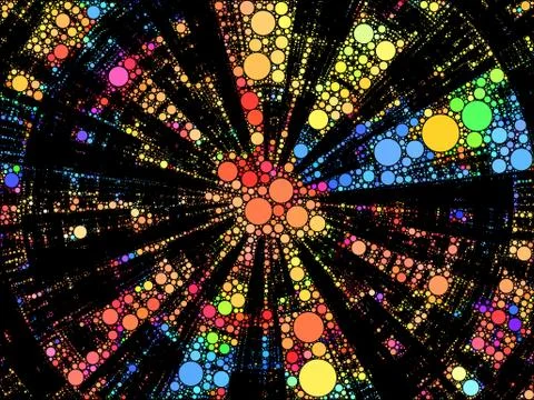 Radial pattern Stockillustratie