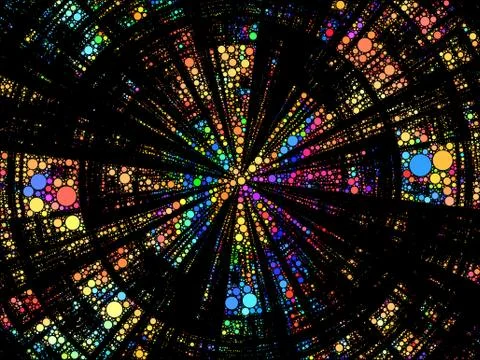 Radial pattern 库存插图