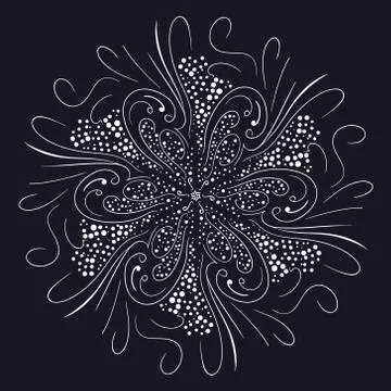 Radial pattern for the texture or basic design of the site in the form of an Stock Illustration