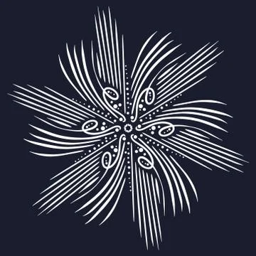 Radial pattern for the texture or basic design of the site in the form of an Stock Illustration