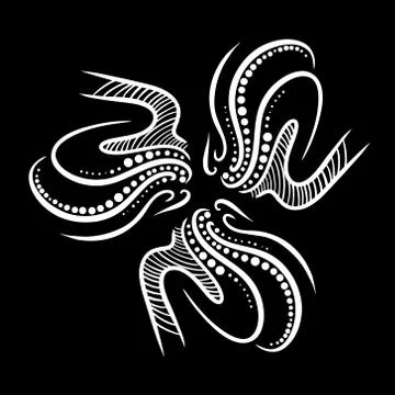 Radial pattern for the texture or basic design of the site in the form of an Stock Illustration