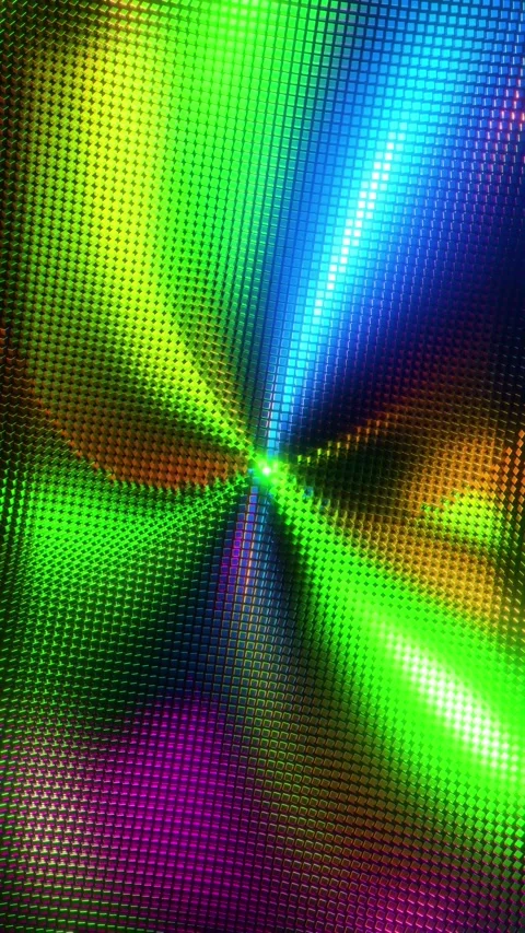 Radial rainbow background. Vertical looped video Stock Footage 229459811