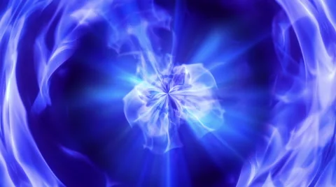 Radial rays motion, blue background. Vidéo 45946138