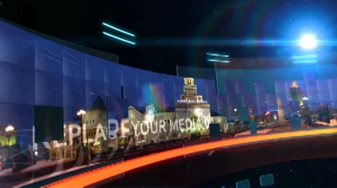 RADIAL SCREEN Stock After Effects