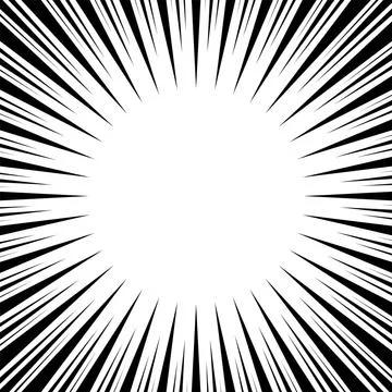 Radial speed lines. Abstract background. Stock Illustration