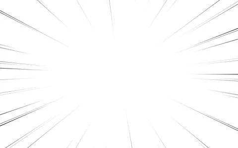 Radial speed lines background. Effect and frame for comic action. Cartoon p.. Illustrazione stock