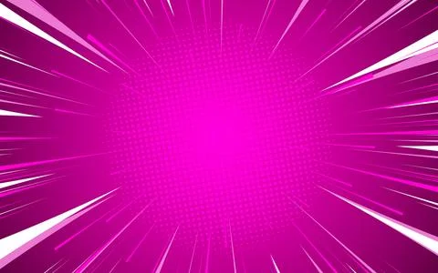 Radial speed lines for comic books. Explosion background.Vector illustration. 스톡 일러스트