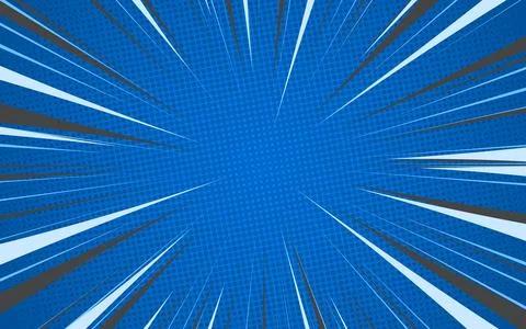 Radial speed lines for comic books. Explosion background.Vector illustration. イラスト素材