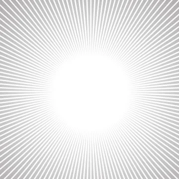 Radial Speed Lines graphic effects for use in comic Stock Illustration