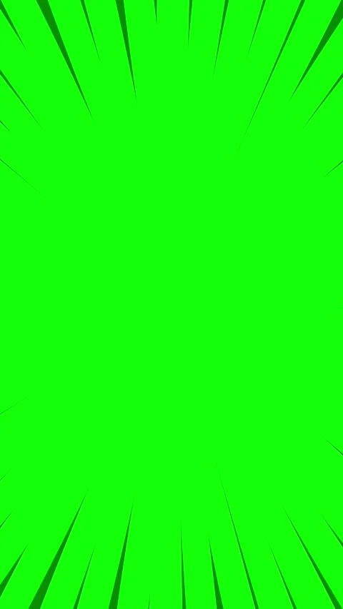 Radial Speed Lines on Green Background Stock Footage 330678340
