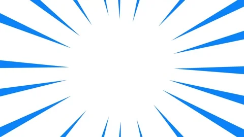 Radial speed or action lines anime comic background. Manga striped backdrop.. Stock-Footage 311316273