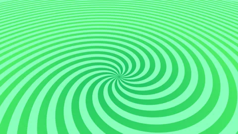 Radial Spiral Loop Material Background Video Green Видео 332530504